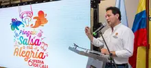 Alcalde Armitage y Corfecali presentaron el afiche oficial de la 61 Feria de Cali
