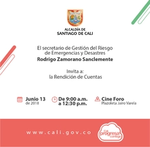 Comunidad podrá conocer el trabajo y los proyectos de Gestión del Riesgo