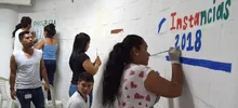 Puerta a puerta la Secretaría de Educación de Cali sensibilizó a habitantes del oriente en el Día Nacional contra el trabajo infantil 
