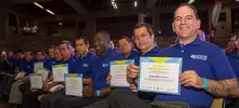 En acto de graduación que se cumplió este martes 12 de junio en el Centro Cultural de Cali