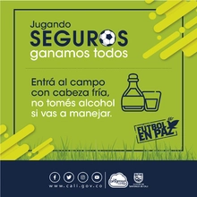 Que las jugadas del Día del Padre y la jornada del Mundial sean seguras y en paz