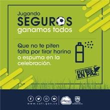 Que las jugadas del Día del Padre y la jornada del Mundial sean seguras y en paz