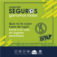 Que las jugadas del Día del Padre y la jornada del Mundial sean seguras y en paz