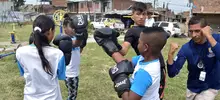 Jóvenes de Paz al Barrio generan espacios de encuentro en la comuna 13  