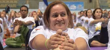Más de 350 personas conectaron mente, cuerpo y espíritu en el Día Internacional del Yoga