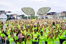Así se vivió la carrera atlética 5K Aguablanca, corrida en el oriente de Cali
