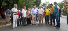En la comuna 19 agradecieron al alcalde Maurice Armitage la inversión en infraestructura vial