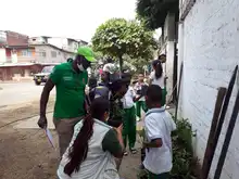 Comunidad le apuesta a los entornos educativos saludables
