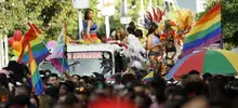 Con la asistencia de más de quince mil personas se llevó a cabo marcha LGTBI en Cali