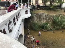 Diez kilómetros de la ribera del río Cali fueron intervenidos por la Unidad de Control de Invasiones y Protección de Ecosistemas 