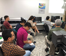 Capacitación en el manejo y procesamiento de datos obtenidos con equipos GNSS 2018-01-10
