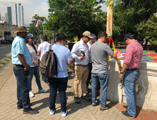 Capacitación en el manejo y procesamiento de datos obtenidos con equipos GNSS 2018-01-11