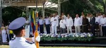 Autoridades municipales conmemoraron los 208 años del grito de independencia en Cali