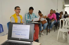 Habitantes del área de renovación urbana asisten a jornada de formación y empleabilidad 