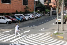 Demarcación zonas de estacionamienton regulado