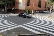 Demarcación zonas de estacionamienton regulado