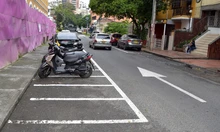 Demarcación zonas de estacionamienton regulado