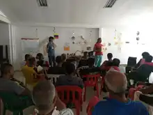 La lectura y la escritura también contribuyen a la recuperación de los habitantes de calle