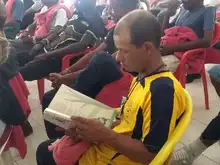 La lectura y la escritura también contribuyen a la recuperación de los habitantes de calle