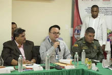 El alcalde Maurice Armitage presidió la segunda sesión del Comité Territorial de Justicia Transicional