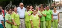El alcalde Armitage verificó obras de progreso social en la Comuna 11