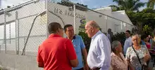El alcalde Armitage verificó obras de progreso social en la Comuna 11