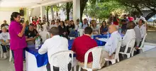 El alcalde Armitage verificó obras de progreso social en la Comuna 11