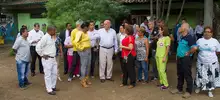 El alcalde Armitage verificó obras de progreso social en la Comuna 11
