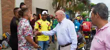El alcalde Armitage verificó obras de progreso social en la Comuna 11