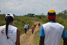 Caminata ambiental por el Jarillón de Cali con la comunidad
