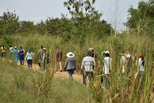 Caminata ambiental por el Jarillón de Cali con la comunidad