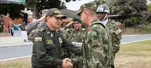 Alcalde Armitage acompañó ceremonia de transmisión de mando de la Tercera Brigada del Ejército