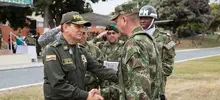 Alcalde Armitage acompañó ceremonia de transmisión de mando de la Tercera Brigada del Ejército