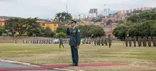 Alcalde Armitage acompañó ceremonia de transmisión de mando de la Tercera Brigada del Ejército