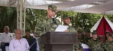 Alcalde Armitage acompañó ceremonia de transmisión de mando de la Tercera Brigada del Ejército