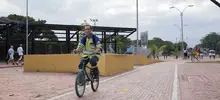 Esta semana se trabajará en la instalación del equipamiento biosaludable del Corredor Verde