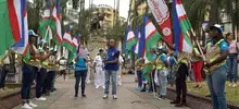 La banda marcial de la Fuerza Naval del Pacífico se lució en la Plaza de Cayzedo de Cali