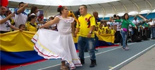 Las estrellas del fútbol vallecaucano y los caleños le cumplieron a Jeison Aristizábal y a su Fundación  Asodisvalle