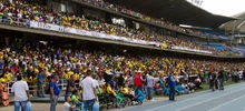 Las estrellas del fútbol vallecaucano y los caleños le cumplieron a Jeison Aristizábal y a su Fundación  Asodisvalle