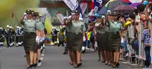 Cali se visitó de orgullo patrio durante el desfile del Día de la Independencia