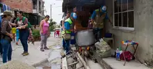 Limpieza ambiental en La Fortuna