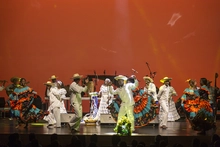 Lanzamiento del Petronio Álvarez llenó hasta el techo el Teatro Mayor Julio Mario Santo Domingo