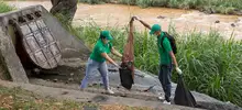 Limpieza río