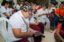 Los adultos mayores se gozaron los Juegos Recreativos