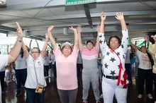 Los adultos mayores se gozaron los Juegos Recreativos