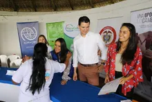 Más de un centenar de personas participaron del modelo de formación ciudadana “Calimío dice Paz”