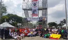 Por primera vez en Cali, se realizó el Desafío Nacional de Bombero