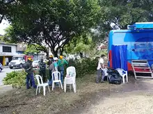 Jornada de recuperación ambiental en la Autopista Suroriental entre calles 25 y 26