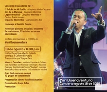 Programacion Petronio 2018