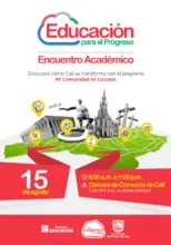 Alcaldía de Cali y publicaciones Semana preparan el primer Encuentro Académico Educación para el Progreso 